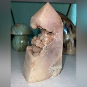 Druzy Pink Amethyst Tower
